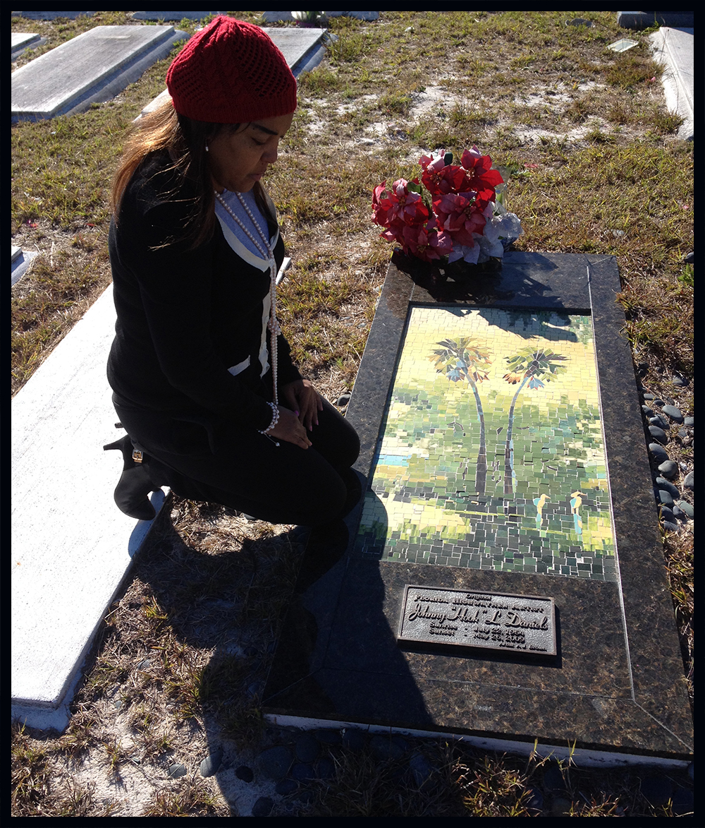 Highwaymen Heritage Trail:  Johnny Daniels grave-site monument is on the Fort Pierce Trail, Tour and Website 