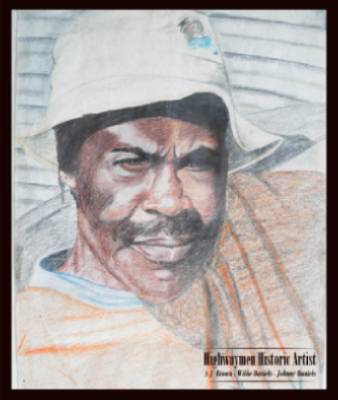 Florida Highwaymen Original Artist Willie Daniels is an iconic member of the Highwaymen Trail in Fort Pierce, Florida